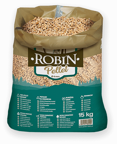 worek pelletu opałowego Robin do kupienia w Opocznie lub sklepie internetowym